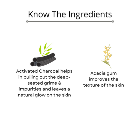 Omorfee India Charcoal-Acacia Whitehead Peel Mask