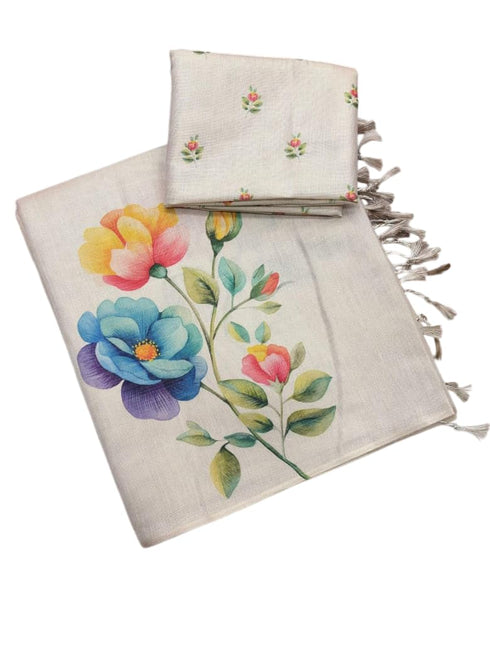 Vasthrlay Tussar Silk Saree