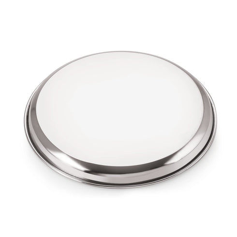Stainless Steel Dinner Plates Set of 6