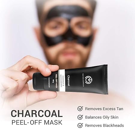The Man Company Charcoal Moringa & Gooseberry Peel Off Mask