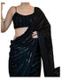 Vasthrlay Lavender Georgette Sequins Saree