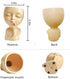 Tomar Decor Resin Face Planter Pot with Drainage Hole