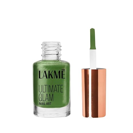 Lakme Color Crush Nailart | M18 Deep Olive