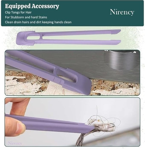 Multi-Function Bathroom Plastic Cleaning Brush