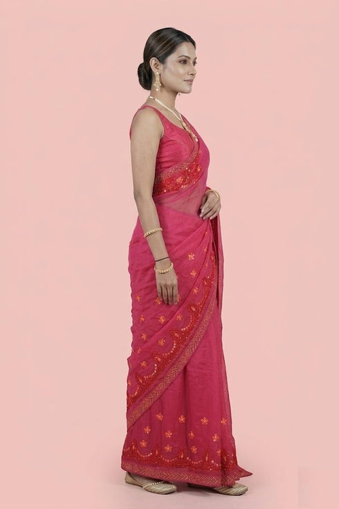 Vasthrlay Embroidered Swarovski Ethnic Wear