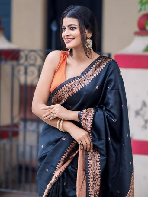 Vasthrlay Traditional Unstitched Saree