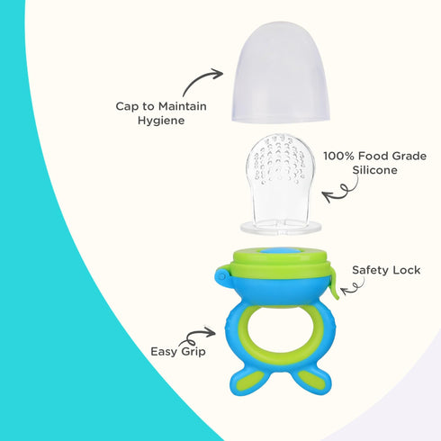 R For Rabbit First Feed Bunny Nibbler Soft Silicon Chewing Fruit Feeder For Babies