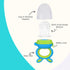 R For Rabbit First Feed Bunny Nibbler Soft Silicon Chewing Fruit Feeder For Babies