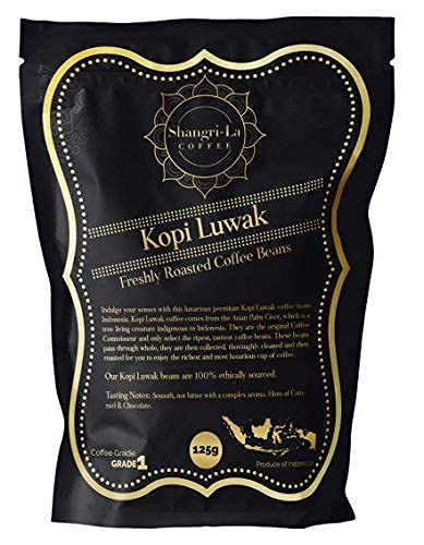 Shangri-La Coffee Wild Kopi Luwak Coffee Whole Beans