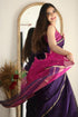 Vasthrlay Banarasi Unstitched Saree