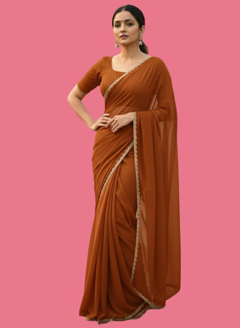 Vasthrlay Decorative Unstitched Saree