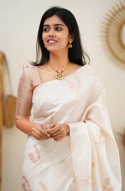 Vasthrlay Kanjivaram Unstitched Saree