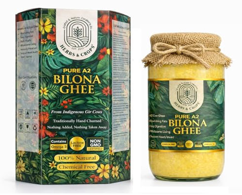 Herbs & Crops A2 Gir Cow Desi Ghee