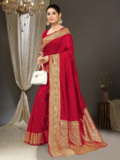 Vasthrlay Traditional Unstitched Saree