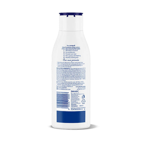 Nivea Body Lotion Aloe Protection With Spf 15