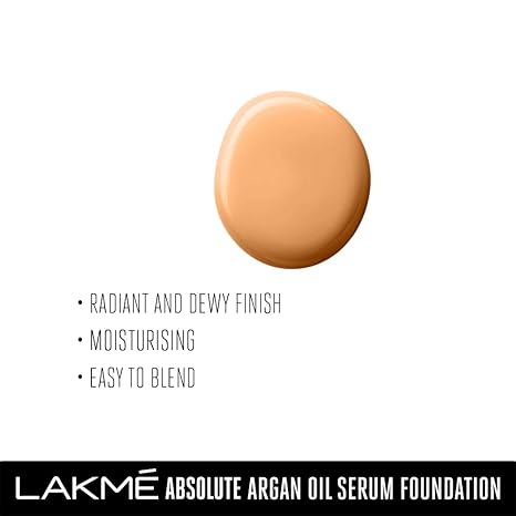 Lakme Absolute Argan Oil Serum Foundation | Cool Ivory