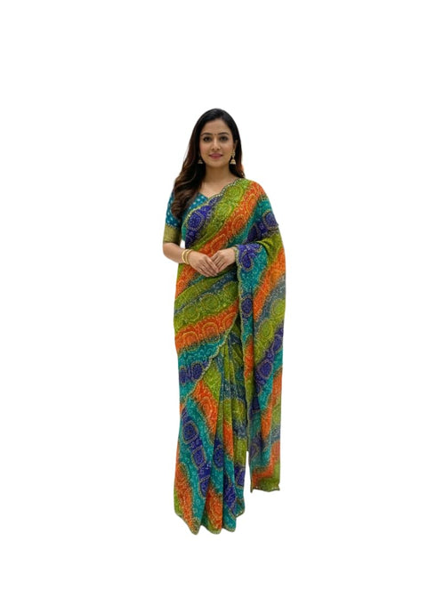 Vasthrlay Multicolor Lightweight Rajasthani Traditional