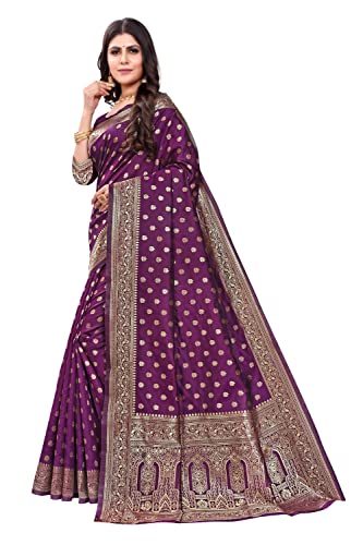 Vasthrlay Banarasi Kanjivaram Wedding Paithani Saree With Blouse Piece