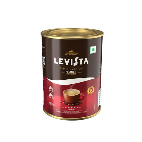 Levista Premium Instant Coffee Can 100g
