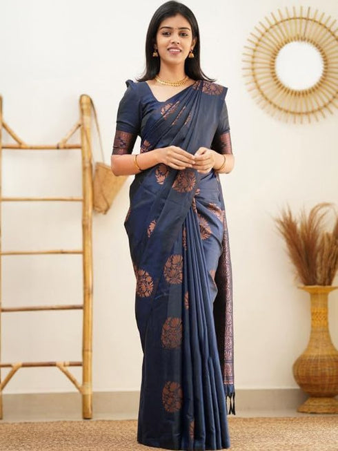 Vasthrlay Traditional Unstitched Saree