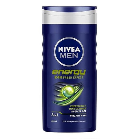 Nivea Men Energy Shower Gel With Mint Extracts