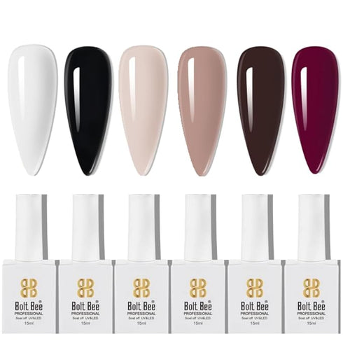 Bolt Bee Gel Nail Polish Set – 6