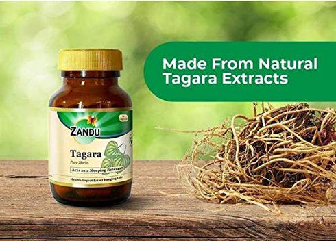 Zandu Tagara Pure Herbs Capsules