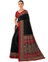 Vasthrlay Womens Printed Unstitched Mauve Saree