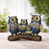 The Spiritual for Good Luck II Aesthetic Resin Owl Art Figure Showpiece II Feng Shui & Vastu