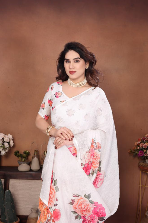 Vasthrlay Elegance Printed Lightweight Festive