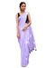 Vasthrlay Elegant Lavender Embroidery Included
