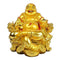 HC VILLA Feng Shui Laughing Buddha Happy Man for Happiness and Money Wealth Sitting on Chair