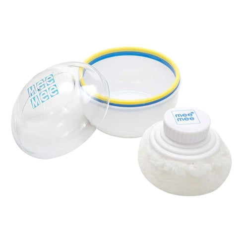 Mee Mee Soft Feel Powder Puff with Box Holder