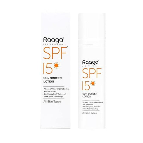 Raaga Professional SPF 15 Sunscreen Lotion | PA++++