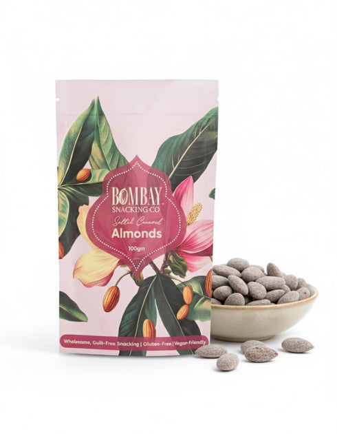 Bombay Snacking Company Caramel Almonds 100gm