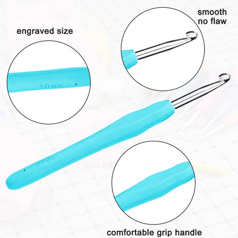 Crochet Hooks Set of 9