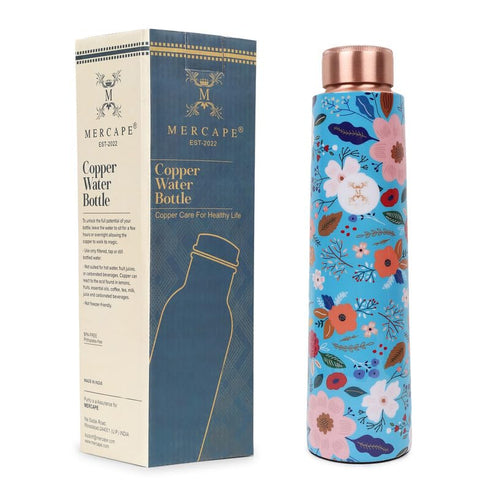 MERCAPE® - 100% Pure Copper Water Bottle