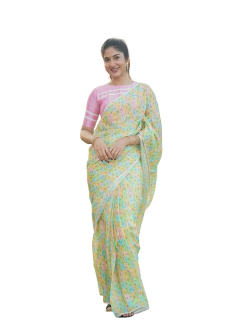 Vasthrlay Pastel Multicolour Checks Lightweight