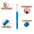 9 PCS Crochet Hooks, Ergonomic Handle Crochet Hooks Set for Arthritic Hands