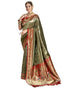 Vasthrlay Paithani Jacquard Unstitched Pink Saree