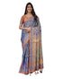 Vasthrlay Printed Handloom Contrast Unstitched