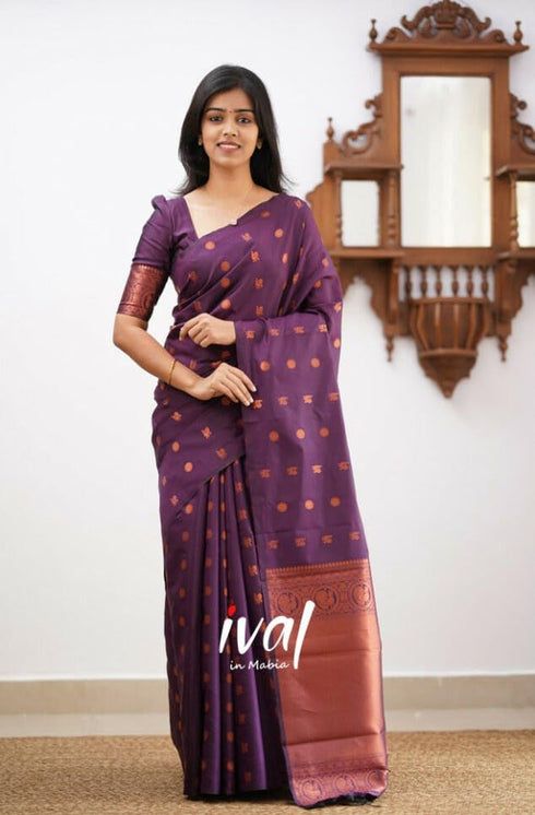 Vasthrlay Banarasi Unstitched Saree