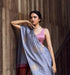 Vasthrlay Kanjivaram Unstitched Saree
