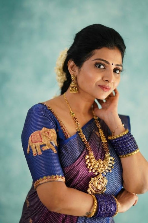 Vasthrlay Kanjivaram Wedding Saree