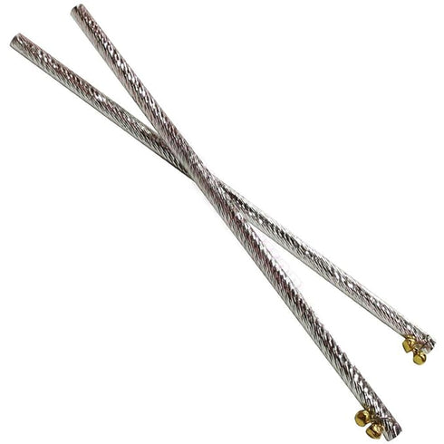 Om Pooja Shop Navratri Dandiya Sticks in Aluminium 12.25 Length