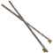 Om Pooja Shop Navratri Dandiya Sticks in Aluminium 12.25 Length