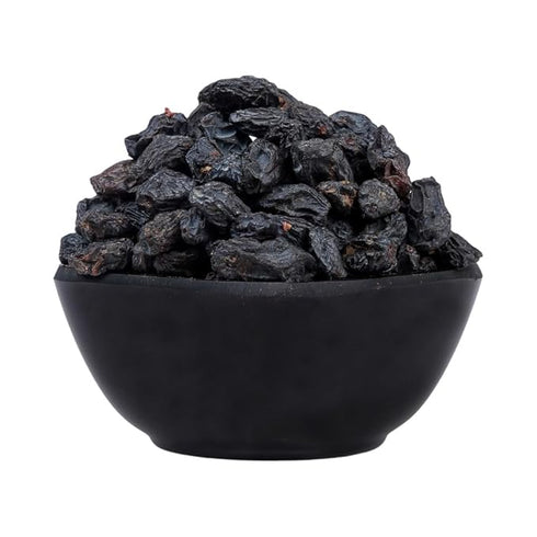 J J Crunch N Munch Premium Afghan Seeded Black Raisins | Kali Kishmish