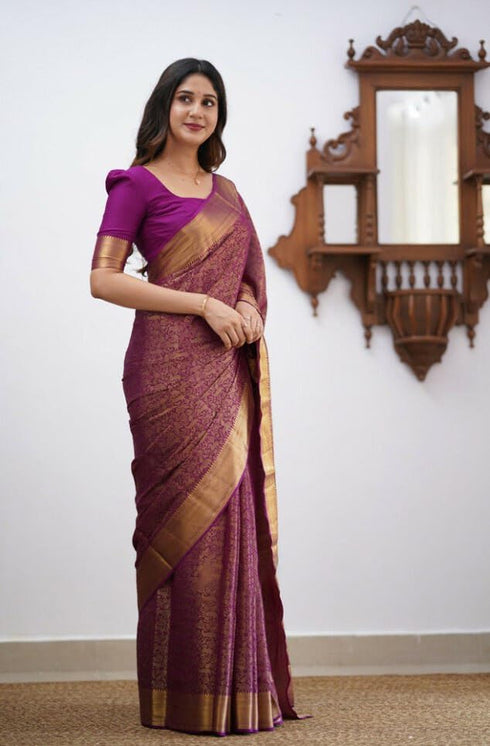 Vasthrlay Kanjivaram Saree