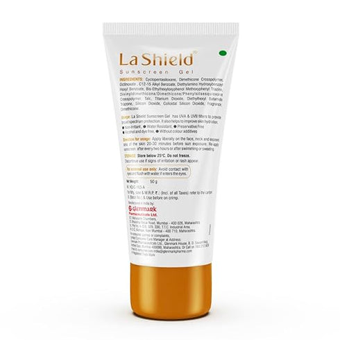La Shield SPF 40+ and Pa+++ Sunscreen Gel