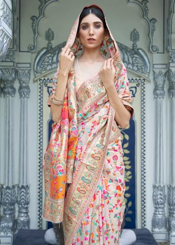 Vasthrlay Kanjivaram Unstitched Saree